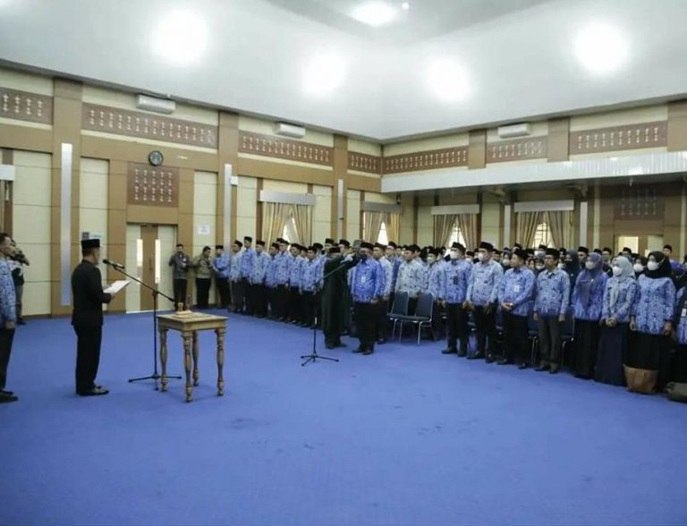 Sekda Alpian Lantik 221 Orang Pejabat Fungsional