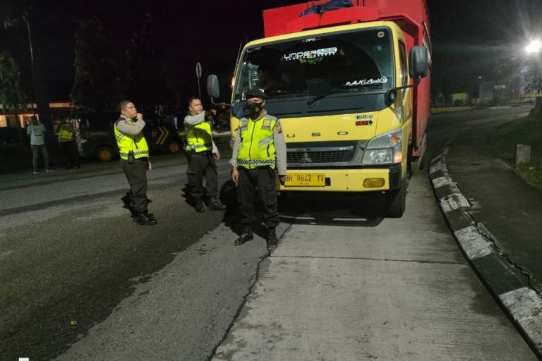 34 Truk Angkutan Batubara Diamankan Polisi, Nekat Melintas di Wilayah Kota Jambi