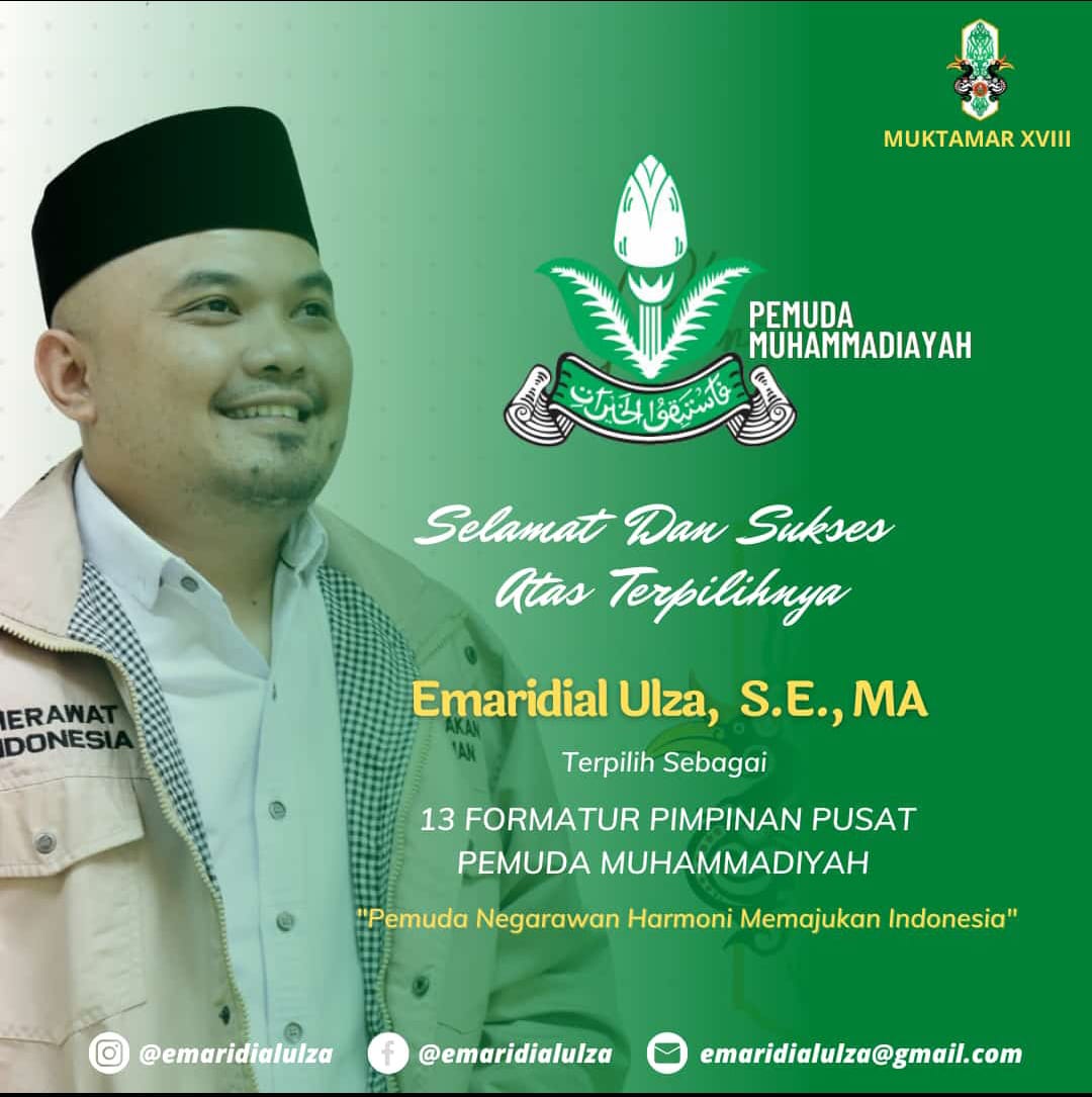 Mengenal Sosok Emaridial Ulza Putra Kerinci Formatur Pimpinan Pusat ...