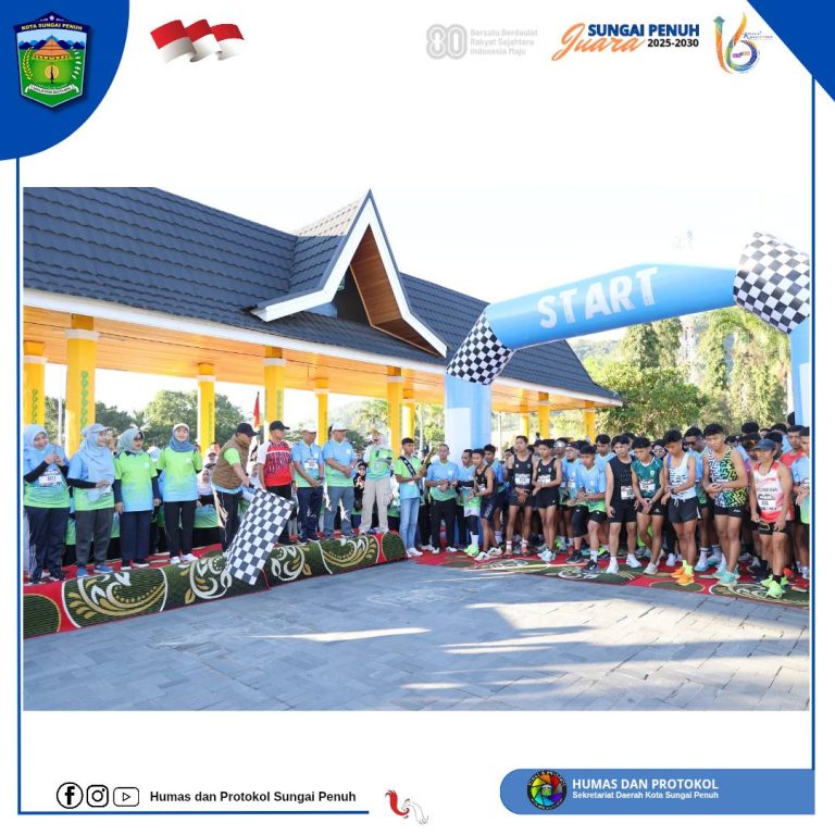 Pemkot Sungai Penuh dan TP PKK Sukses Gelar Event Lari Juara Fun Run
