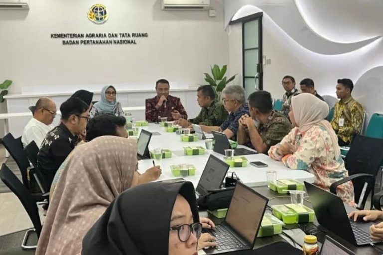 Sungai Penuh Perjuangkan Status PKW, Walikota Alfin Temui Kementerian ATR/BPN