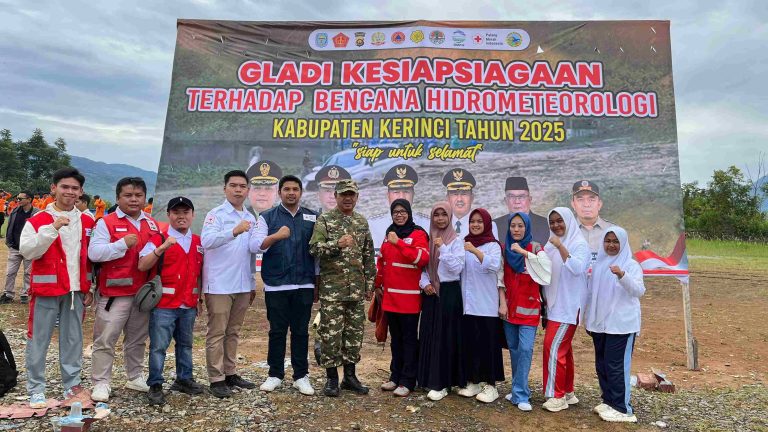 PMI Kabupaten Kerinci Ikuti Apel Kesiapsiagaan Menghadapi Bencana Hidrometeorologi